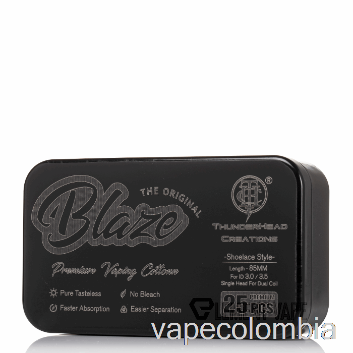 Vape Recargable Thunderhead Creations Blaze Cotton Blaze Cotton